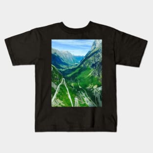 Mountain in Norway Kids T-Shirt